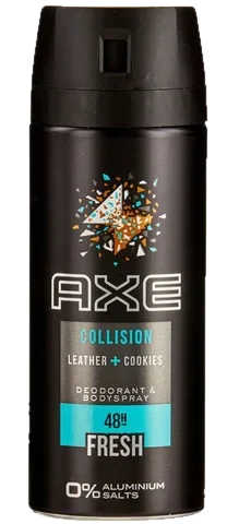 AXE Collision Leather & Cookies parfüm şişesi