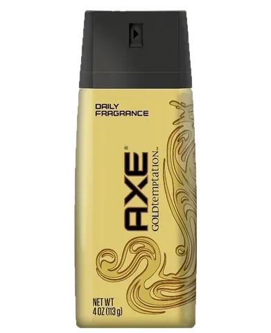 AXE Gold Temptation perfume bottle
