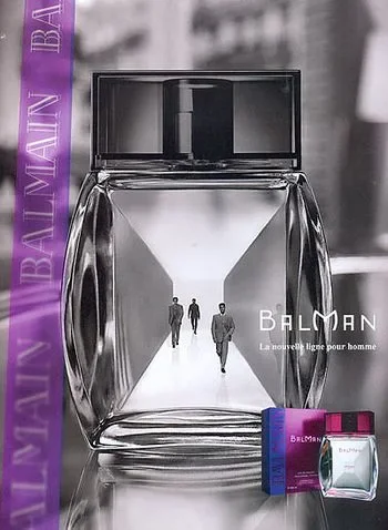 Balmain Beauty BalMan parfüm şişesi