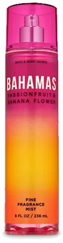 Bath & Body Works Bahamas Passionfruit & Banana Flower Bath & Body Works parfüm şişesi