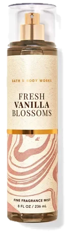 Bath & Body Works Fresh Vanilla Blossoms Bath & Body Works perfume bottle