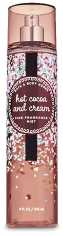 Bath & Body Works Hot Cocoa and Cream Bath & Body Works perfume bottle