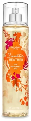 Bath & Body Works Sweater Weather Bath & Body Works perfume bottle