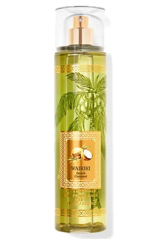 Bath & Body Works Waikiki Beach Coconut Bath & Body Works perfume bottle