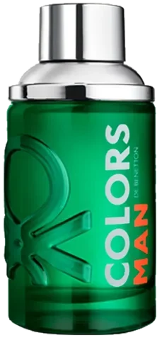 Benetton Colors de Man Green parfüm şişesi