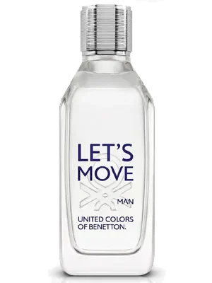 Benetton Let's Move parfüm şişesi