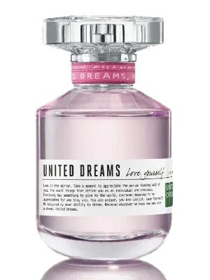Benetton United Dreams Love Yourself parfüm şişesi