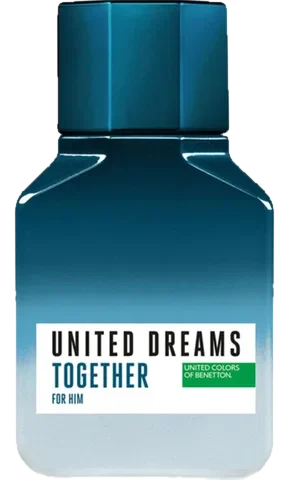 Benetton United Dreams Together for Him perfume bottle