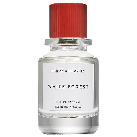 Björk and Berries White Forest perfume bottle