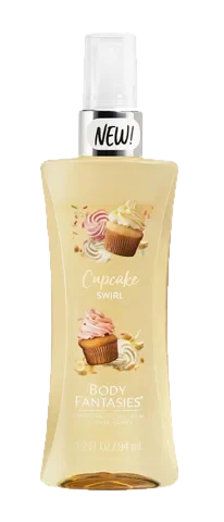 Body Fantasies Cupcake Swirl perfume bottle