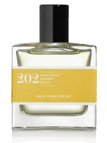 Bon Parfumeur 202 watermelon, redcurrant, jasmine perfume bottle