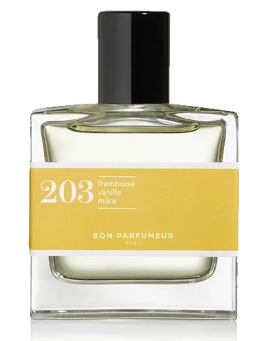 Bon Parfumeur 203 raspberry, vanilla, blackberry perfume bottle