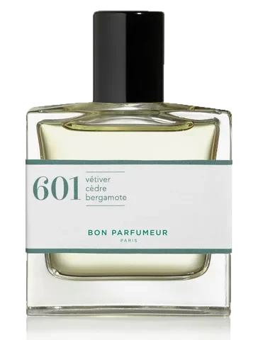 Bon Parfumeur 601 vetiver, cedar, bergamot perfume bottle