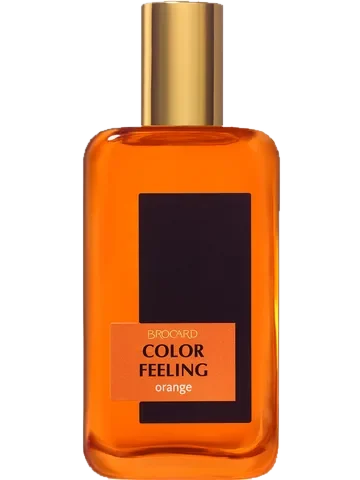 Brocard Color Feeling Orange perfume bottle