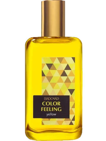 Brocard Color Feeling Yellow perfume bottle