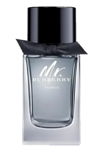 Burberry Mr. Indigo perfume bottle