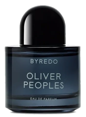 Byredo Oliver Peoples Indigo perfume bottle
