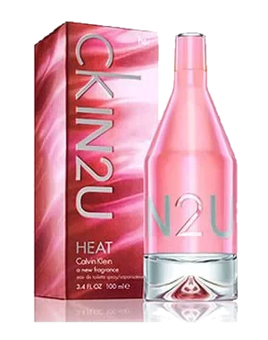 Calvin Klein CK IN2U Heat for Her perfume bottle