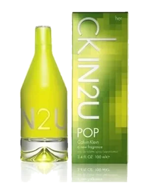 Calvin Klein CK IN2U POP for Her perfume bottle