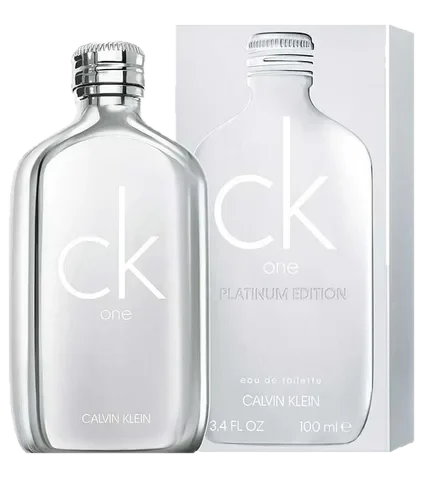 Calvin Klein CK One Platinum Edition parfüm şişesi