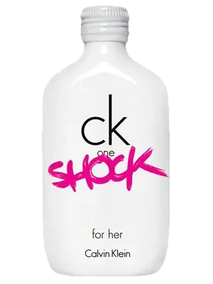Calvin Klein CK One Shock For Her perfume bottle