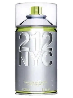 Carolina Herrera 212 NYC Body Spray parfüm şişesi