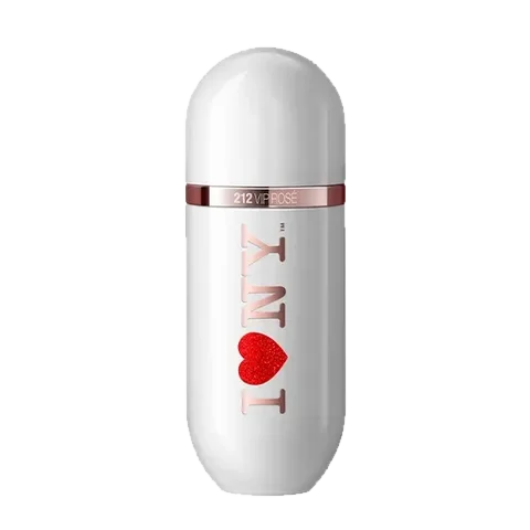 Carolina Herrera 212 VIP Rosé Love NY perfume bottle