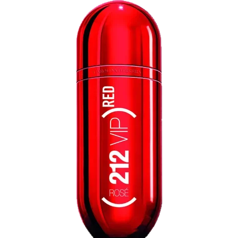 Carolina Herrera 212 VIP Rosé Red perfume bottle