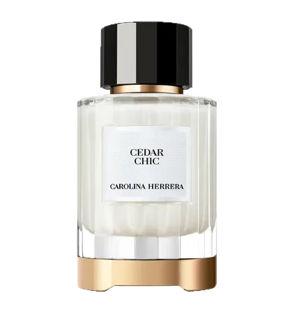 Carolina Herrera Cedar Chic perfume bottle