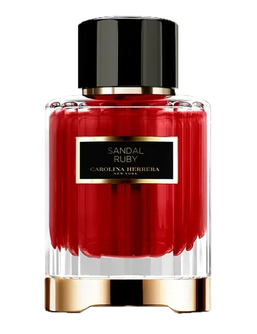 Carolina Herrera Sandal Ruby perfume bottle