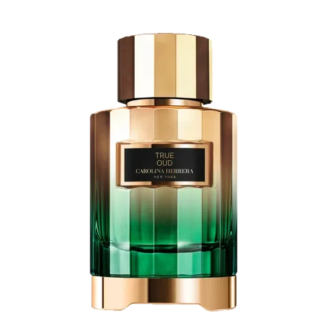 Carolina Herrera True Oud perfume bottle