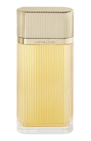 Cartier Must de Gold parfüm şişesi