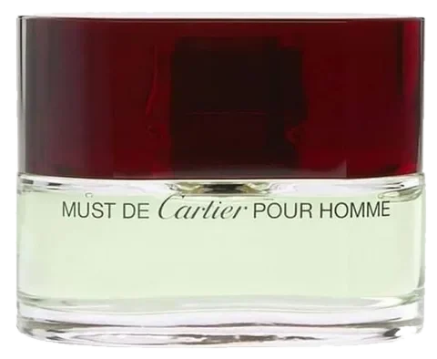 Cartier Must de Pour Homme perfume bottle