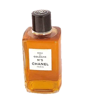 Chanel No 5 Eau de Cologne perfume bottle