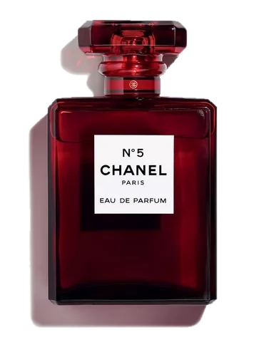 Chanel No 5 Eau de Parfum Red Edition perfume bottle