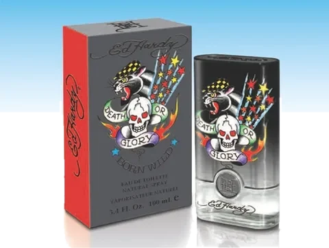 Christian Audigier Ed Hardy Born Wild perfume bottle