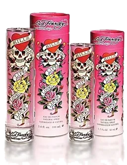 Christian Audigier Ed Hardy Women's EDT perfume bottle