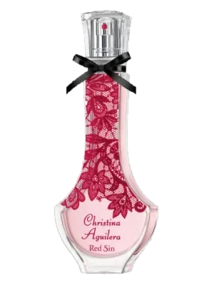 Christina Aguilera Red Sin perfume bottle