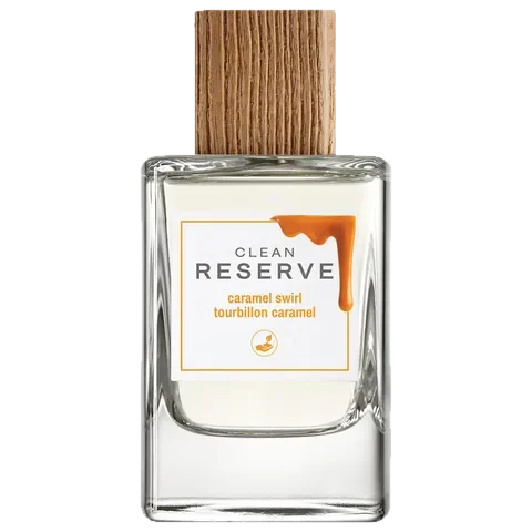 Clean Caramel Swirl parfüm şişesi