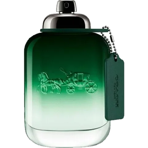 Coach Green perfume bottle