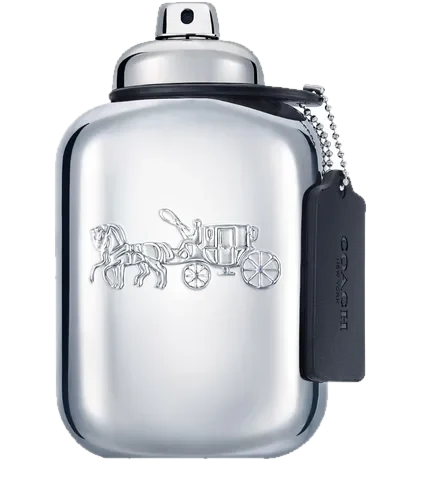 Coach Platinum perfume bottle