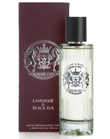 Cologne Zation Lavender & Black Tea Cologne-Zation perfume bottle