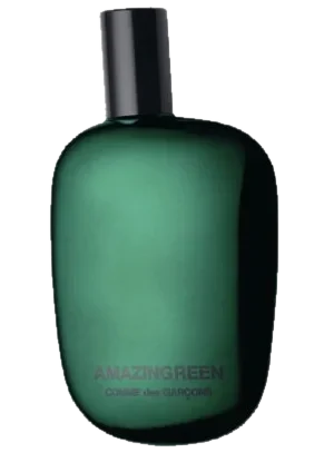 Comme des Garcons Amazingreen perfume bottle