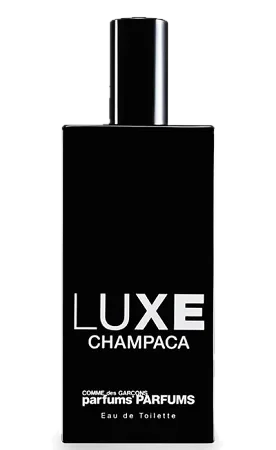 Comme des Garcons Luxe Champaca Eau de Toilette perfume bottle