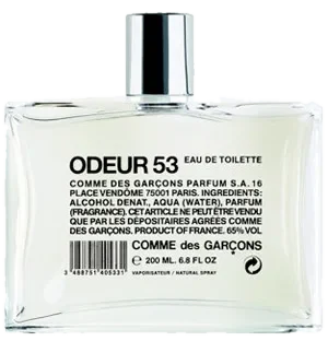 Comme des Garcons Odeur 53 perfume bottle