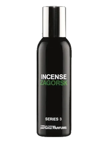 Comme des Garcons Series 3 Incense: Zagorsk perfume bottle