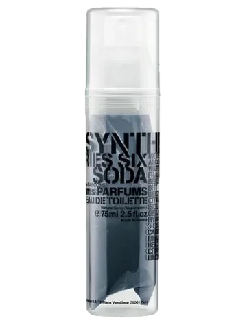 Comme des Garcons Series 6 Synthetic: Soda perfume bottle