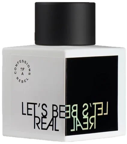 Confessions of A Rebel Let's Be Real perfume bottle