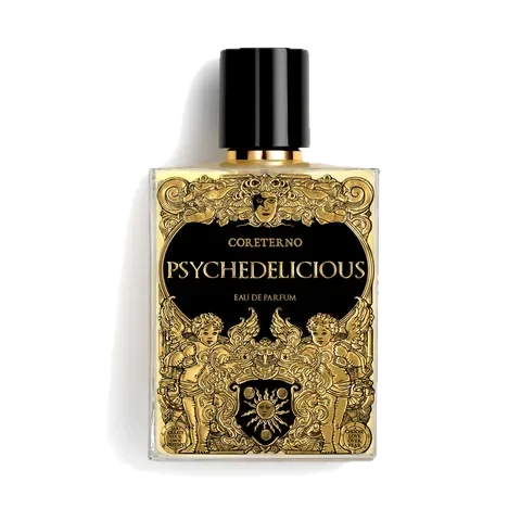 Coreterno Psychedelicious perfume bottle