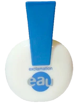 Coty Ex'cla-ma'tion Eau perfume bottle